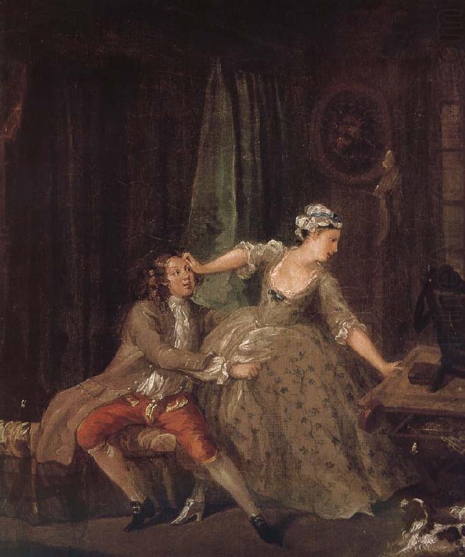 Before and after the group before painting, William Hogarth